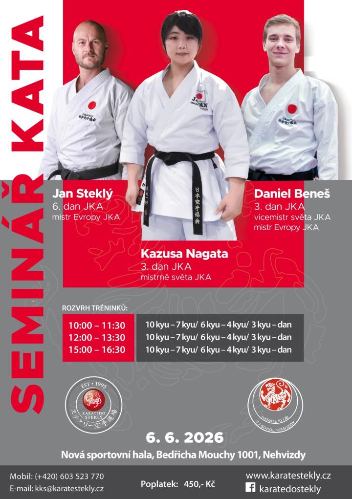 Seminar JKA Kata Nehvizdy 2026