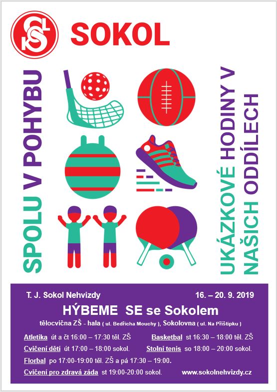 Hýbeme se se Sokolem